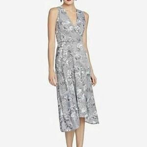 Rachel Roy Giles Plaid Floral A-line Dress Size 2